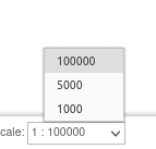 escalas definidas por el usuario en *QGIS Cloud Web Client*